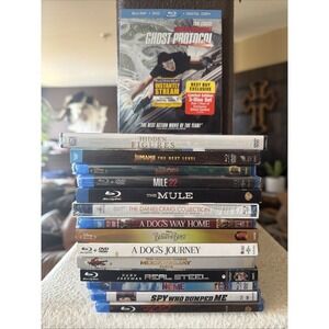 14 New Unopened Dvd Blu-ray Movies +1 Used 3 Disc Set. Must Have Collection Lot